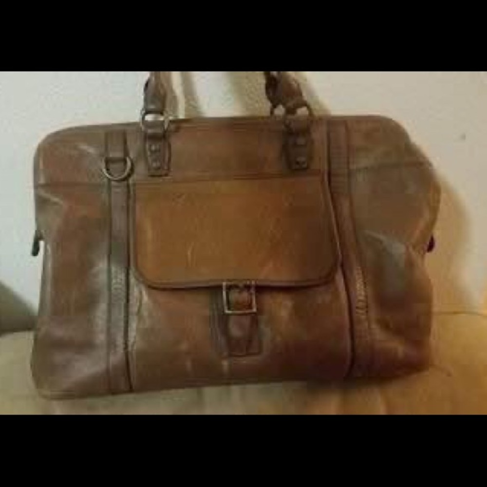 Fossil Leather Duffle